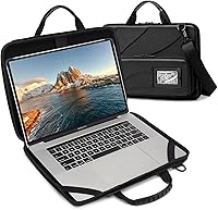 Vista 1 de Laptop Case Hard Shell Laptop Bag for Men Women with Shoulder Strap