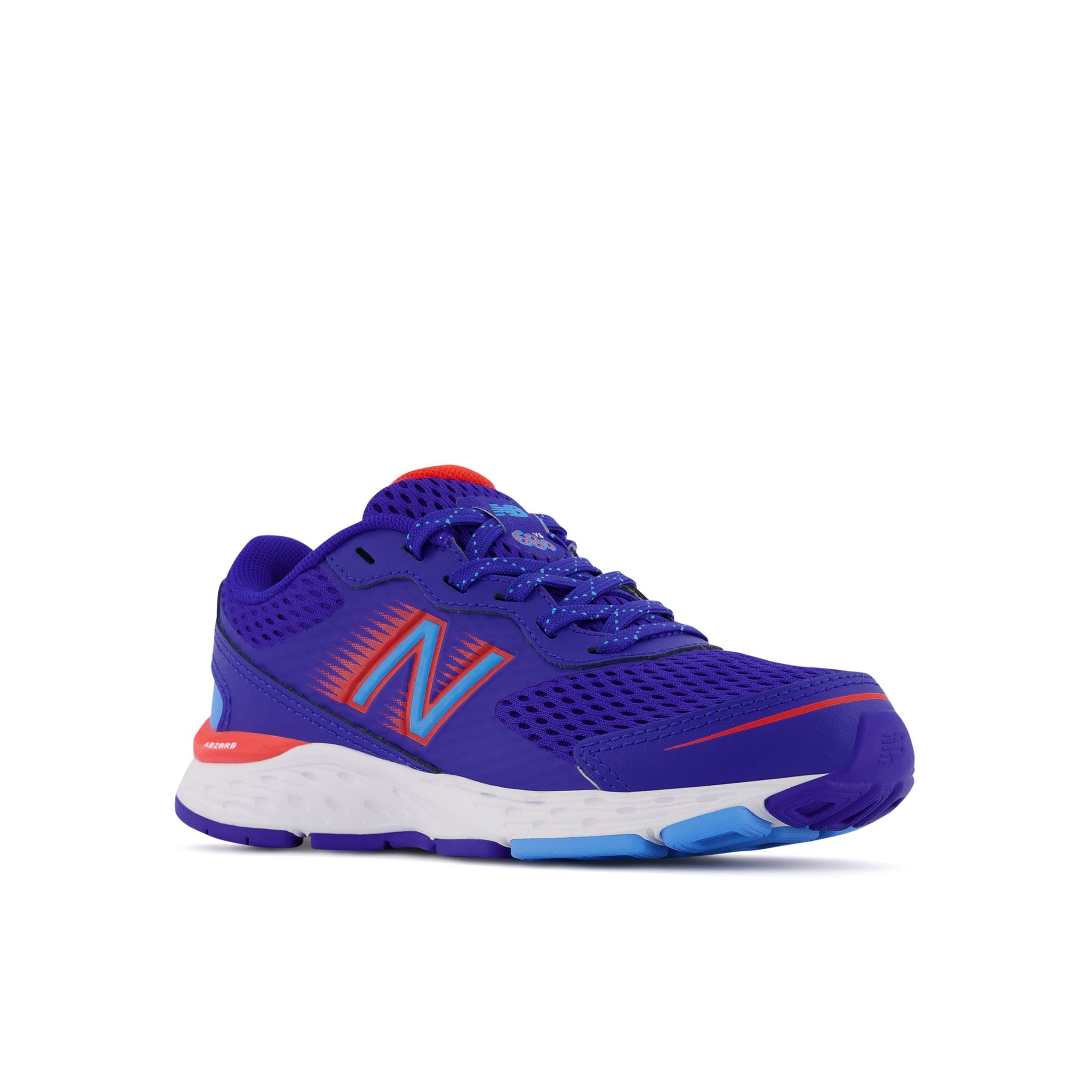 New Balance Kids' 680 V6 Lace-up Running Shoe — view 5