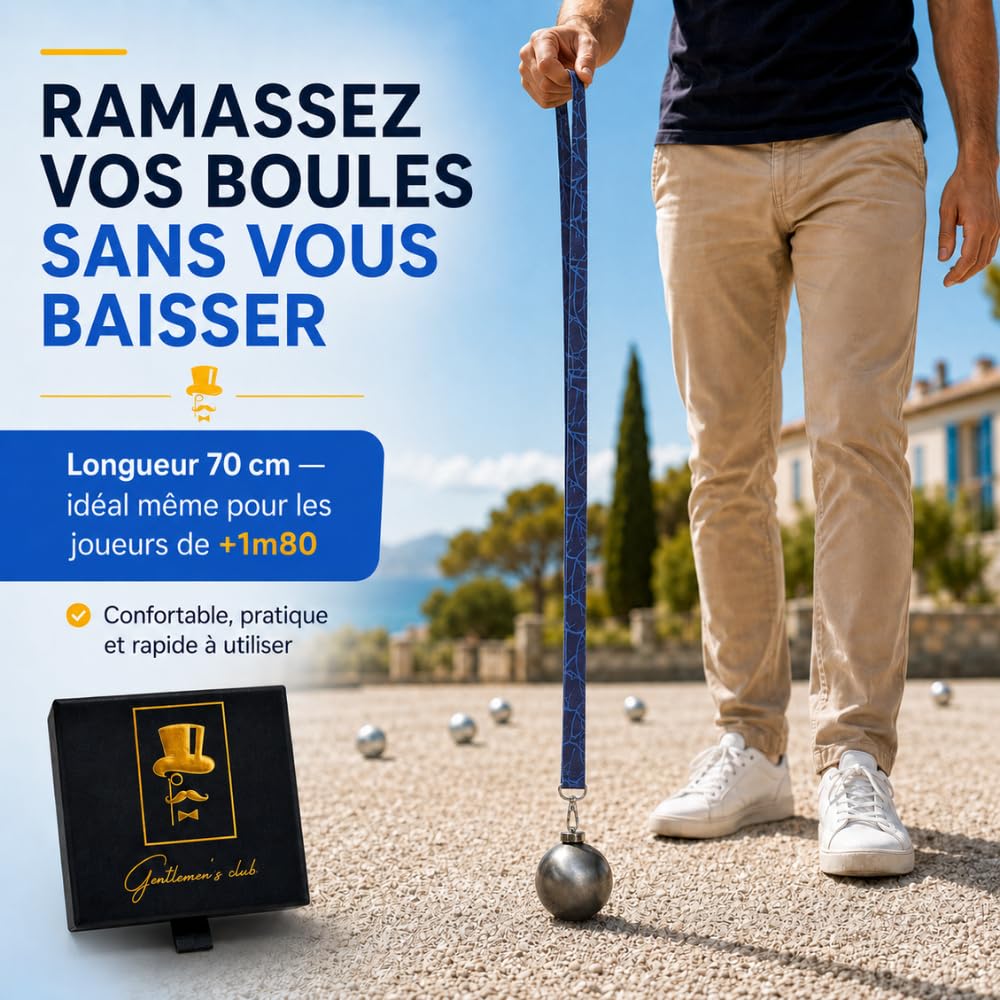 Gentlemen's Club Ramasse Boules de pétanque