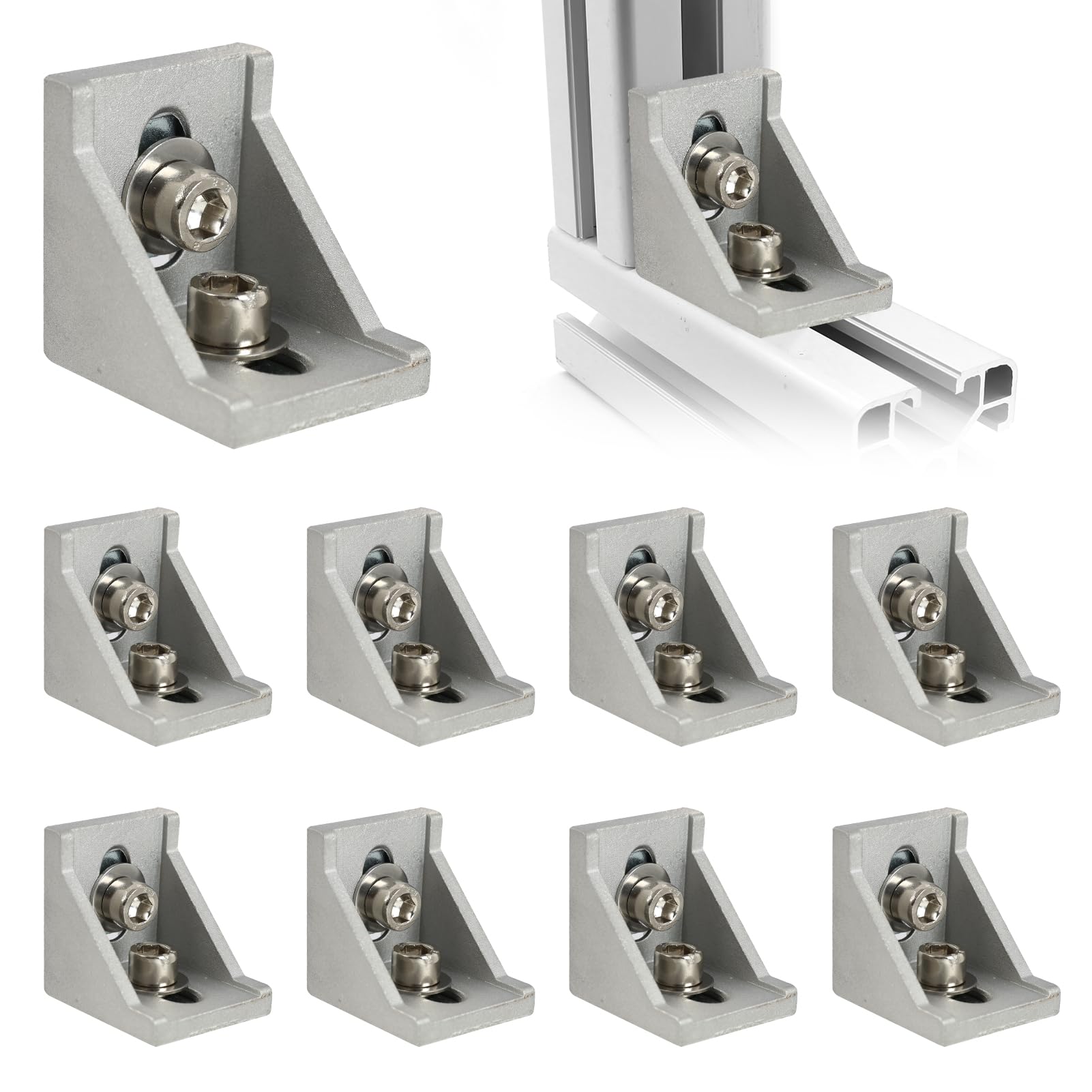 Aluminium Profiel 40x40L I-Type sleuf 8