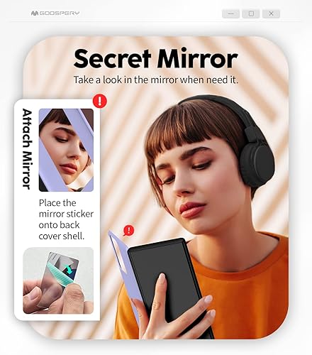 Miniatura 280 de GOOSPERY Parachoques magnético para puerta compatible con Galaxy S23, tarjetero tipo cartera, cierre automático, protección de doble capa resistente