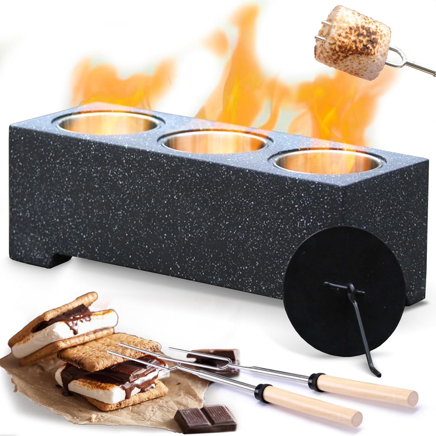 neexan Portable Tabletop Fire Pit Bowl Indoor & Outdoor Table Top