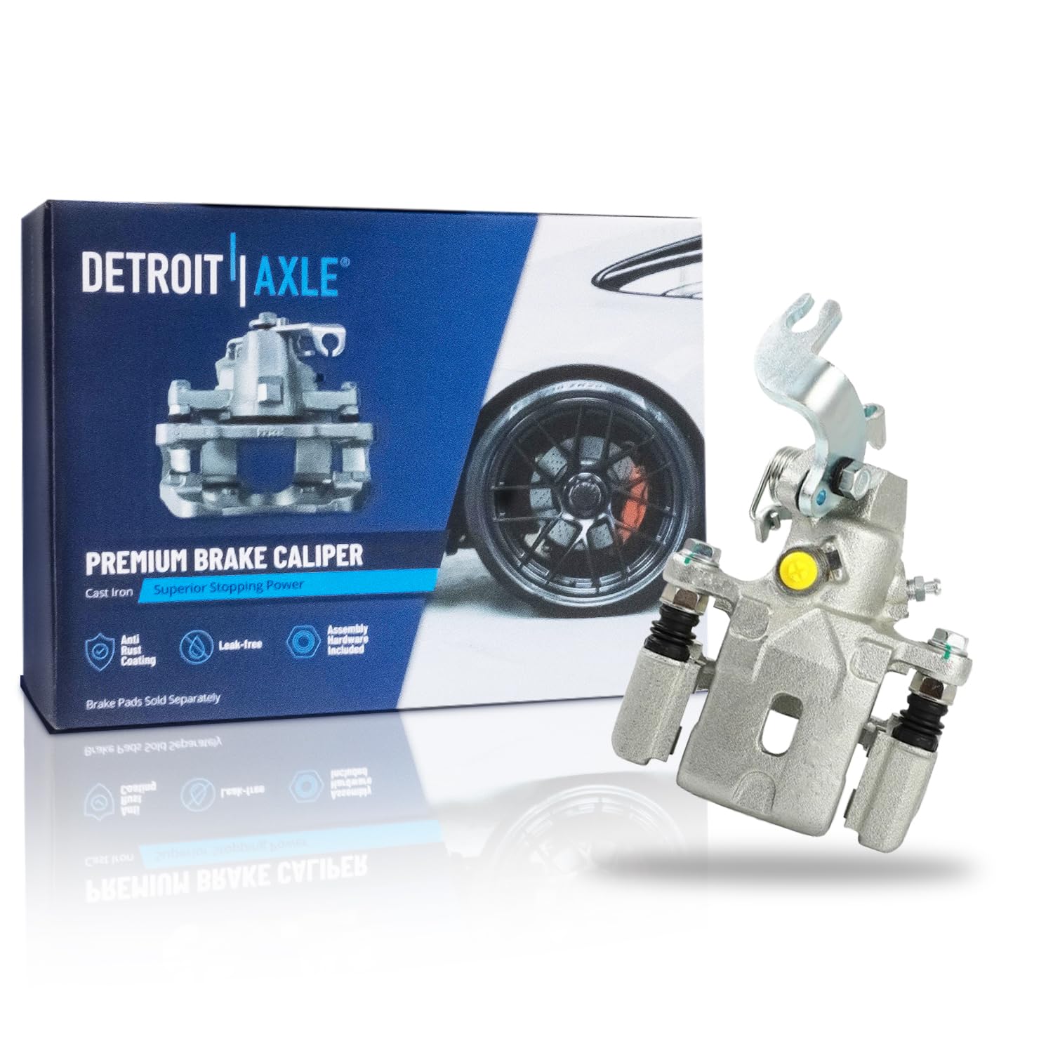 Detroit Axle - Rear Left Brake Caliper for Hyundai Elantra Tiburon