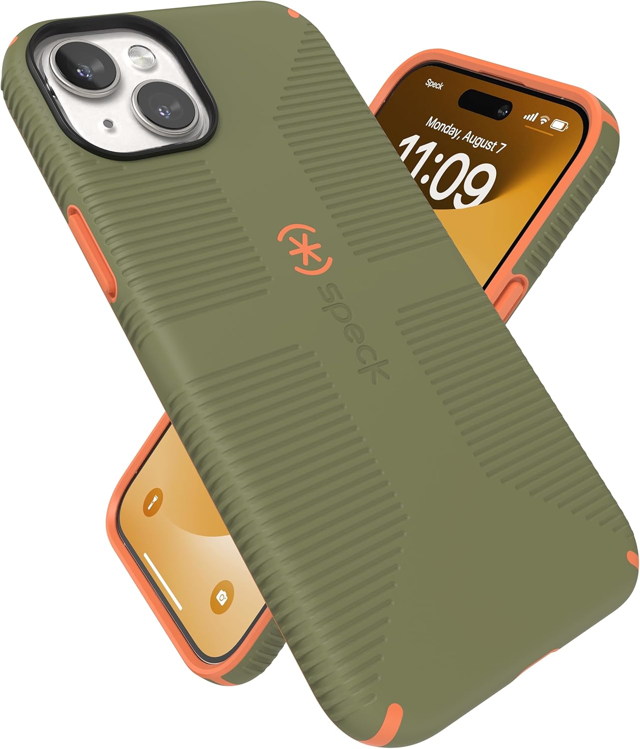 Coque Speck Candyshell Grip Pour IPhone 16 Plus - Blanche - Protection Anti-choc Et Microban