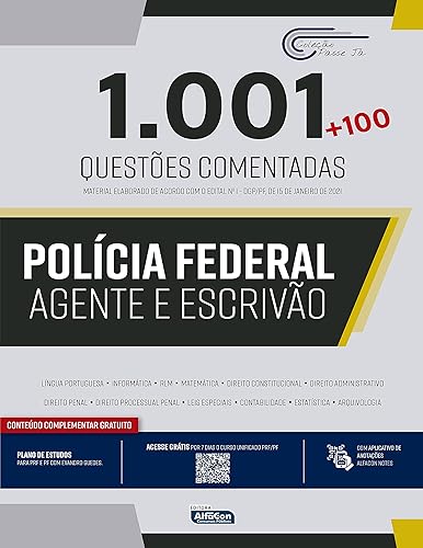 PASSE JÁ – 1001 POLÍCIA FEDERAL: Agente e Escrivão