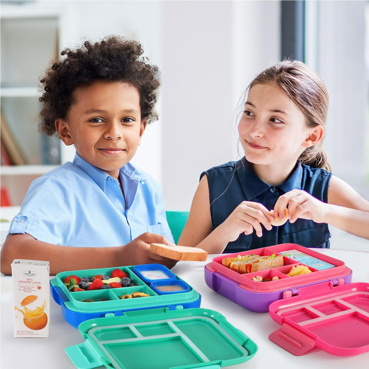 Caperci Bento Lunch Box Kids Cups