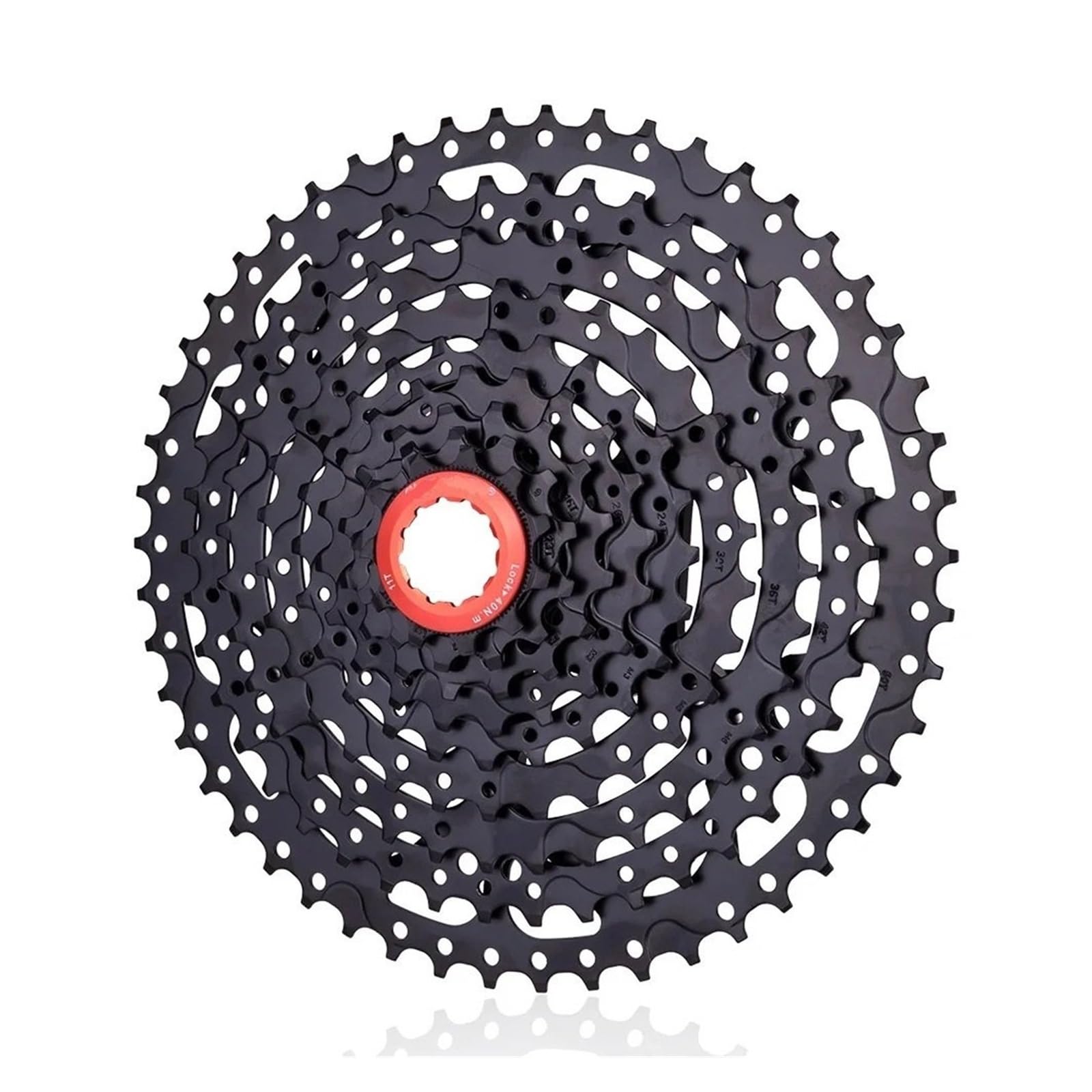 Pasuje Do 9-biegowej Kasety Roweru Górskiego ZTTO 11-50T, Szeroki Współczynnik Zębatki Rowerowej MTB, 9S, Wolnobieg Z M430, M4000, M590 wkręcany wolnobieg Kaseta Rowerowa