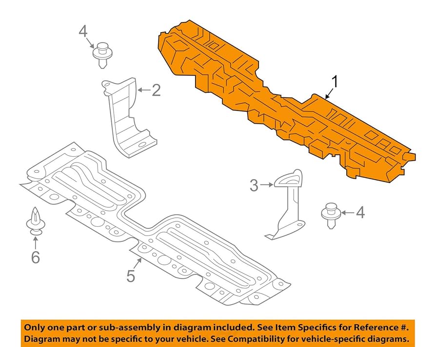 Amazon.com: Mitsubishi OEM Radiator Core Support-Sight