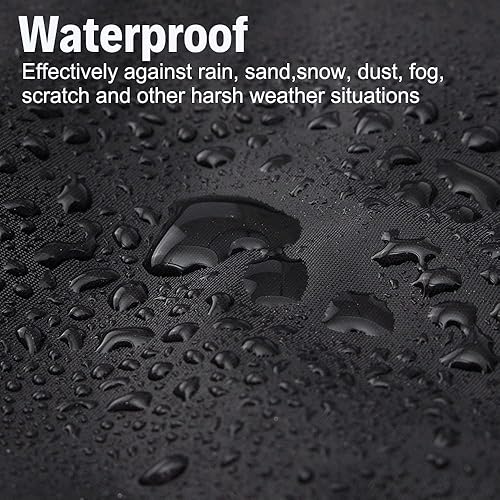 Miniatura 4 de Cubierta de parrilla integrada, cubierta impermeable para parrilla de barbacoa al aire libre, cubierta superior de gas para Napoleón, Coyote, etc.