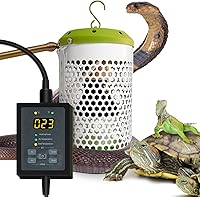 SYSAI Smart Reptile Heater: Auto Temp Control, Anti-Bite Line, Installation Kit for Chameleons, Snakes, Lizards, Turtles