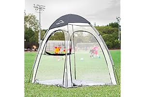 Sports Pods for Cold Weather 4 Person - Clear Tent for Outdoor Events