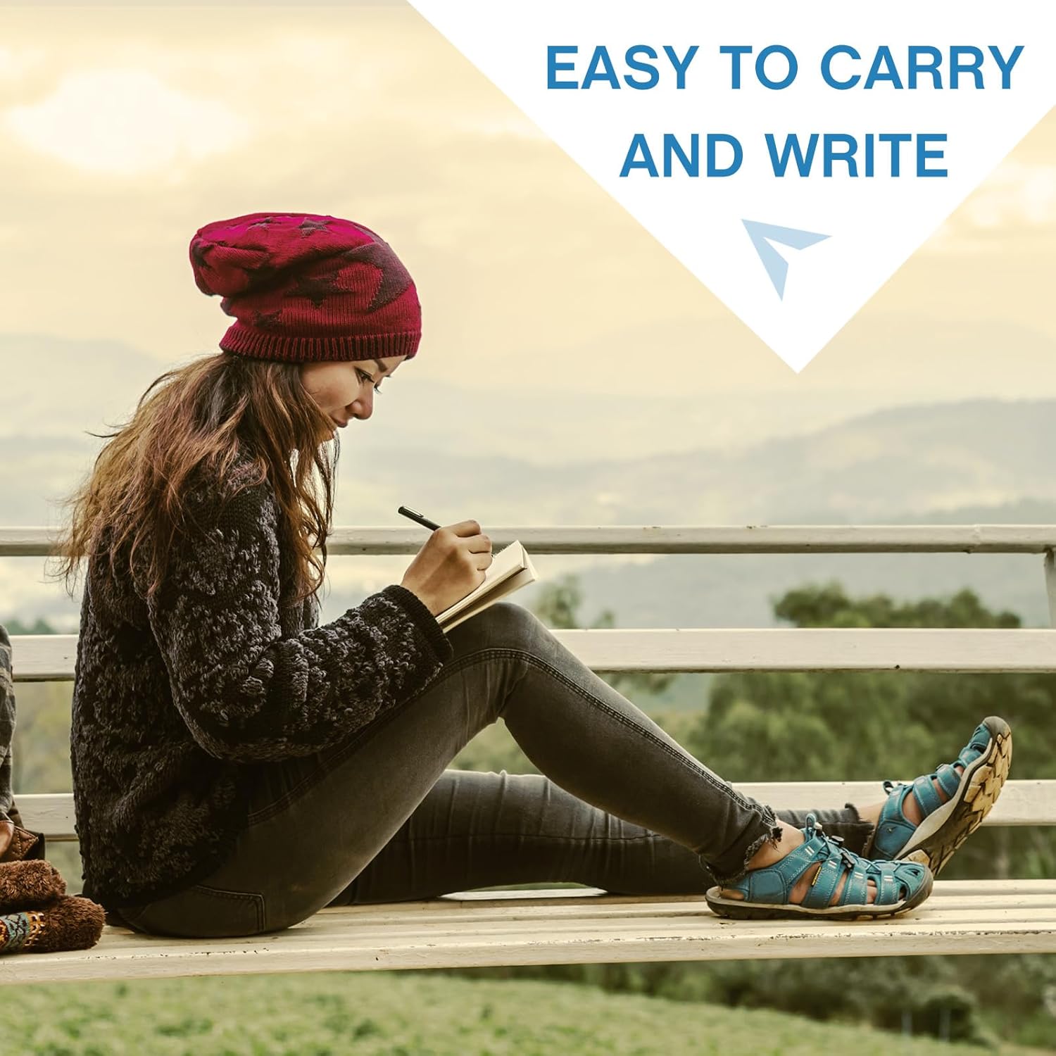 Sabary 16 Pcs Vintage Travel Notebooks 4.72 x 7.87 Inch PU Leather Lined Journals Retro Refillable Travelers Writing Notebook with Pages Card Holder for Men Women 80 Sheets/ 160 Pages(Dark Blue)