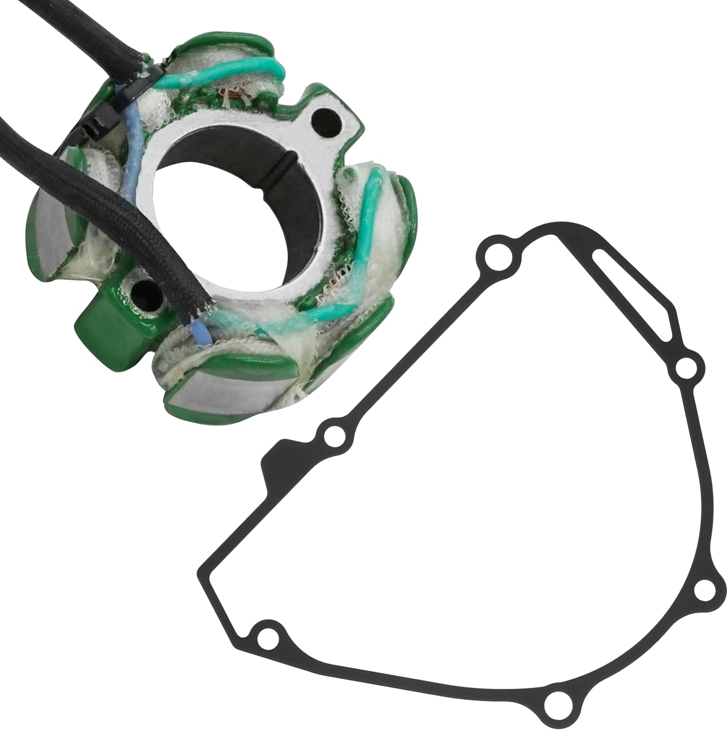 Caltric Stator & Gasket Compatible with Kawasaki Kx250F Kx 250F 2009 2010