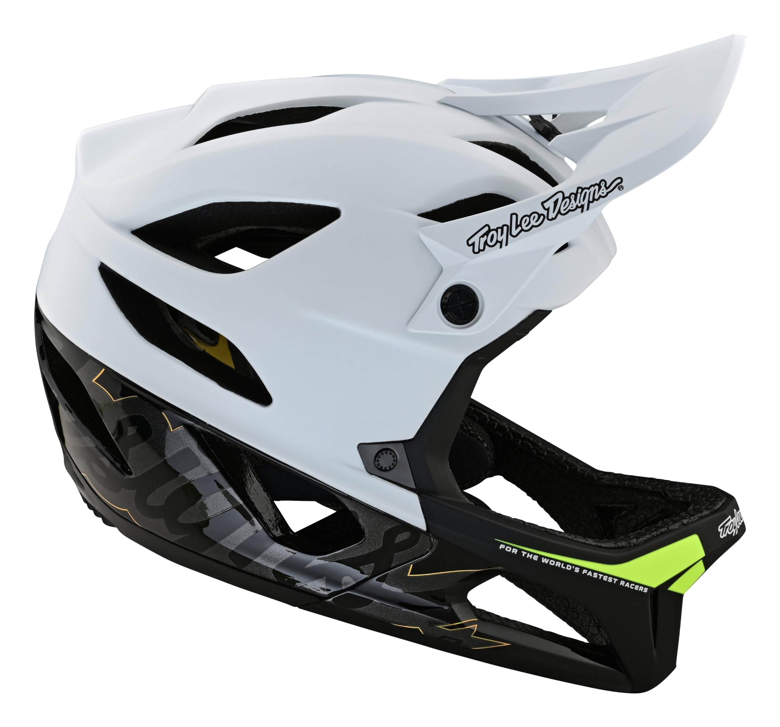 Troy Lee Designs Stage Stealth Stage Ropo - Casco de montaña con ventilación y Descenso Unisex para Adultos