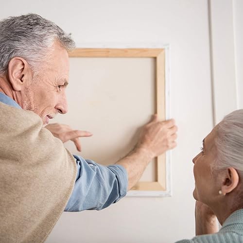 Miniatura 7 de Hongway Kit de 276 piezas para colgar fotos, surtido de colgadores de fotos, ganchos de marco resistentes con clavos, alambre para colgar, ojales de