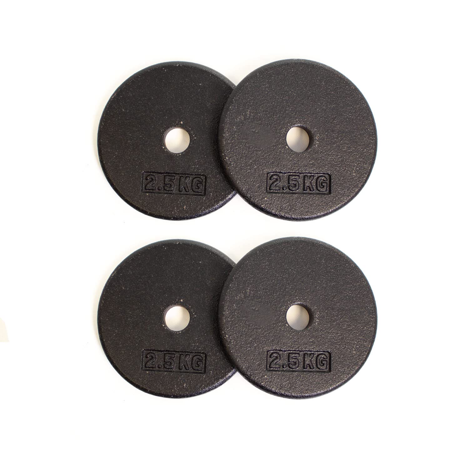 BODYPOWER 2.5Kg Pro-Style Standard Weight Plates (x4)