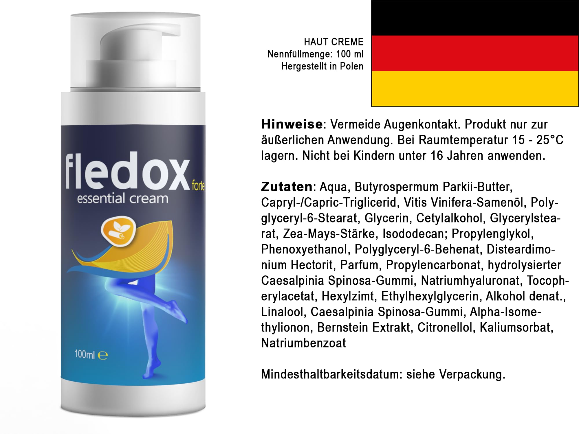 Fledox Creme - 200ml (2x100ml) 2er pack
