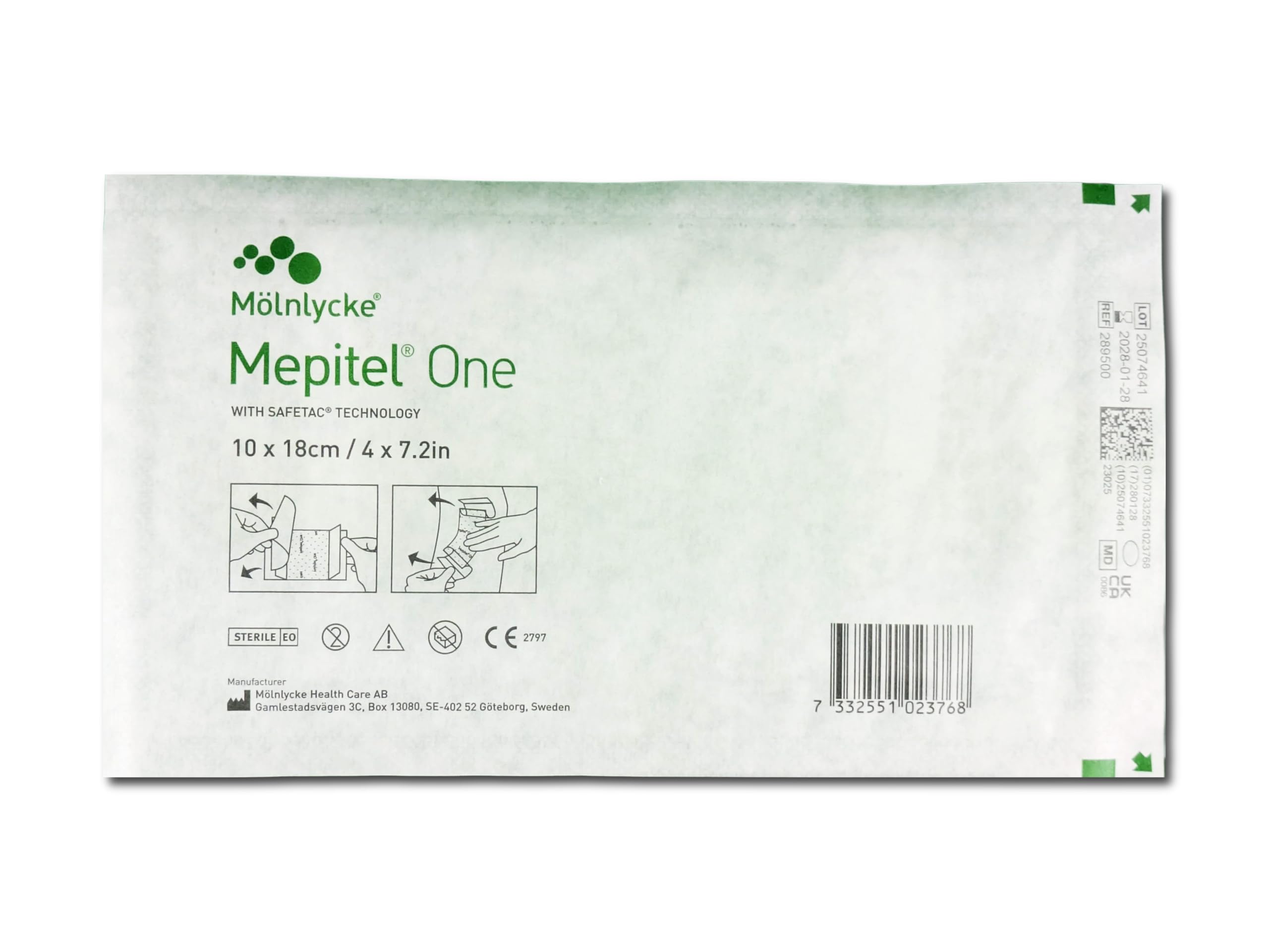 Mölnlycke Mepitel One 10x18 cm 10 stück