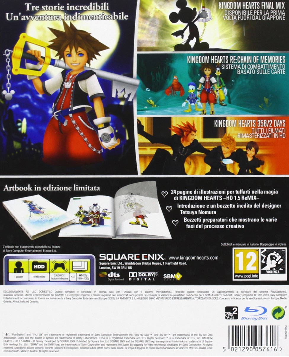 Kingdom Hearts HD 1.5 ReMIX - Limited Edition