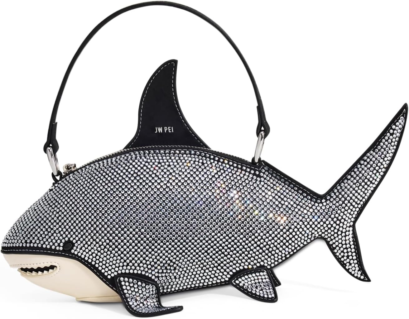 JW PEI Women's Nerys Faux Suede Shark Look Top Handle Bag - Image 3