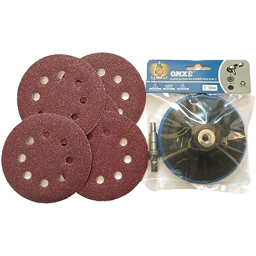 OMEX 5-Inch Recycled Plastic Sanding Disc