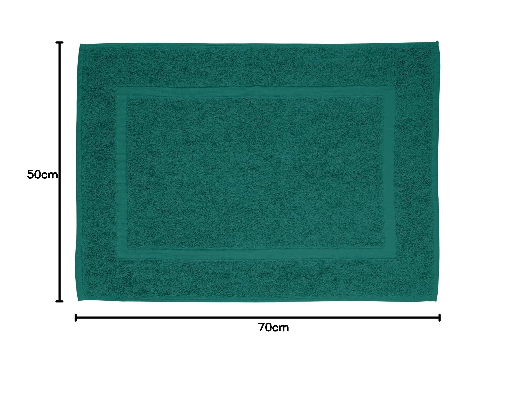 DEXI Tappeto Bagno Assorbente 40 x 60 cm, Soffice e Morbido, Lavabile in Lavatri