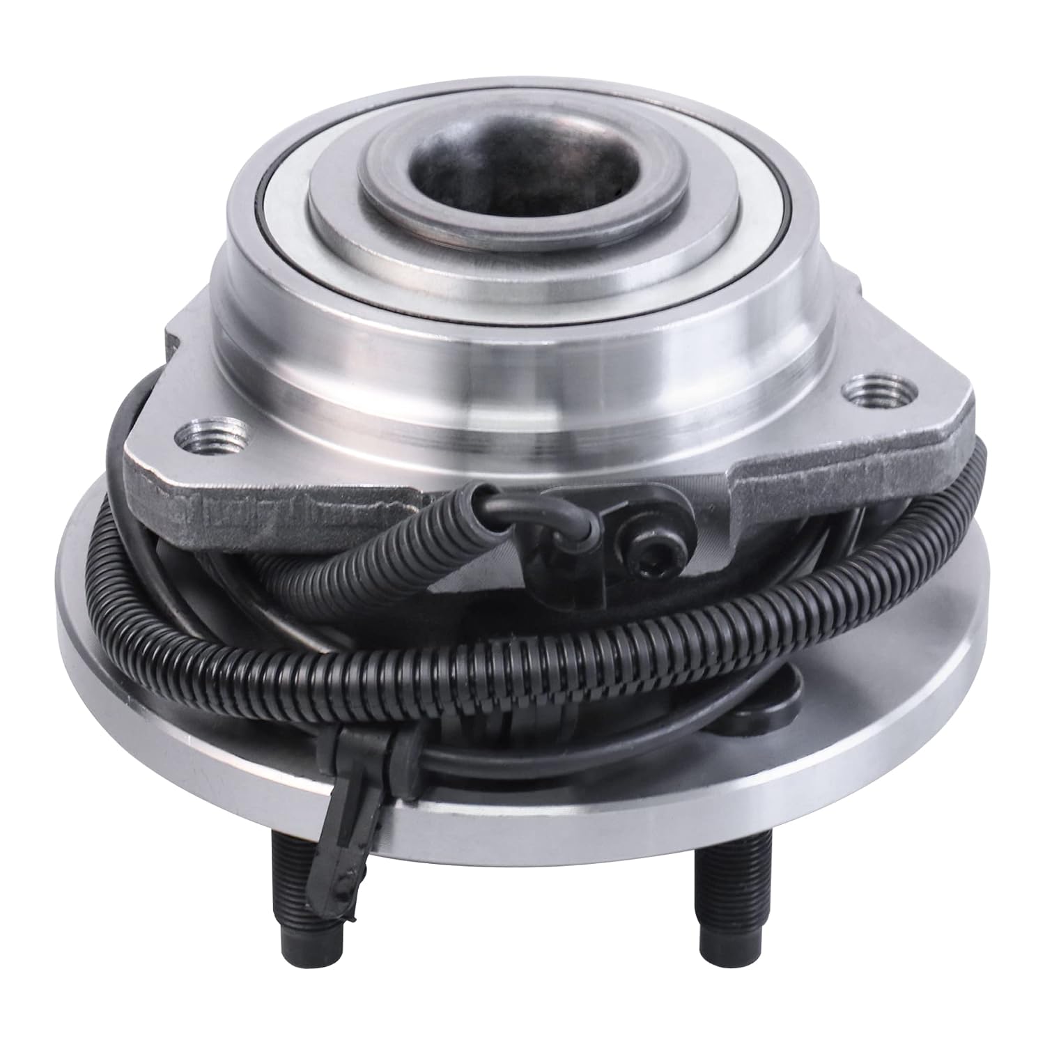 MOSTPLUS Front Left Side Wheel Hub Bearing Assembly 513176 Compatible for 2002-2007 Jeep Liberty 5 Lugs W/ABS