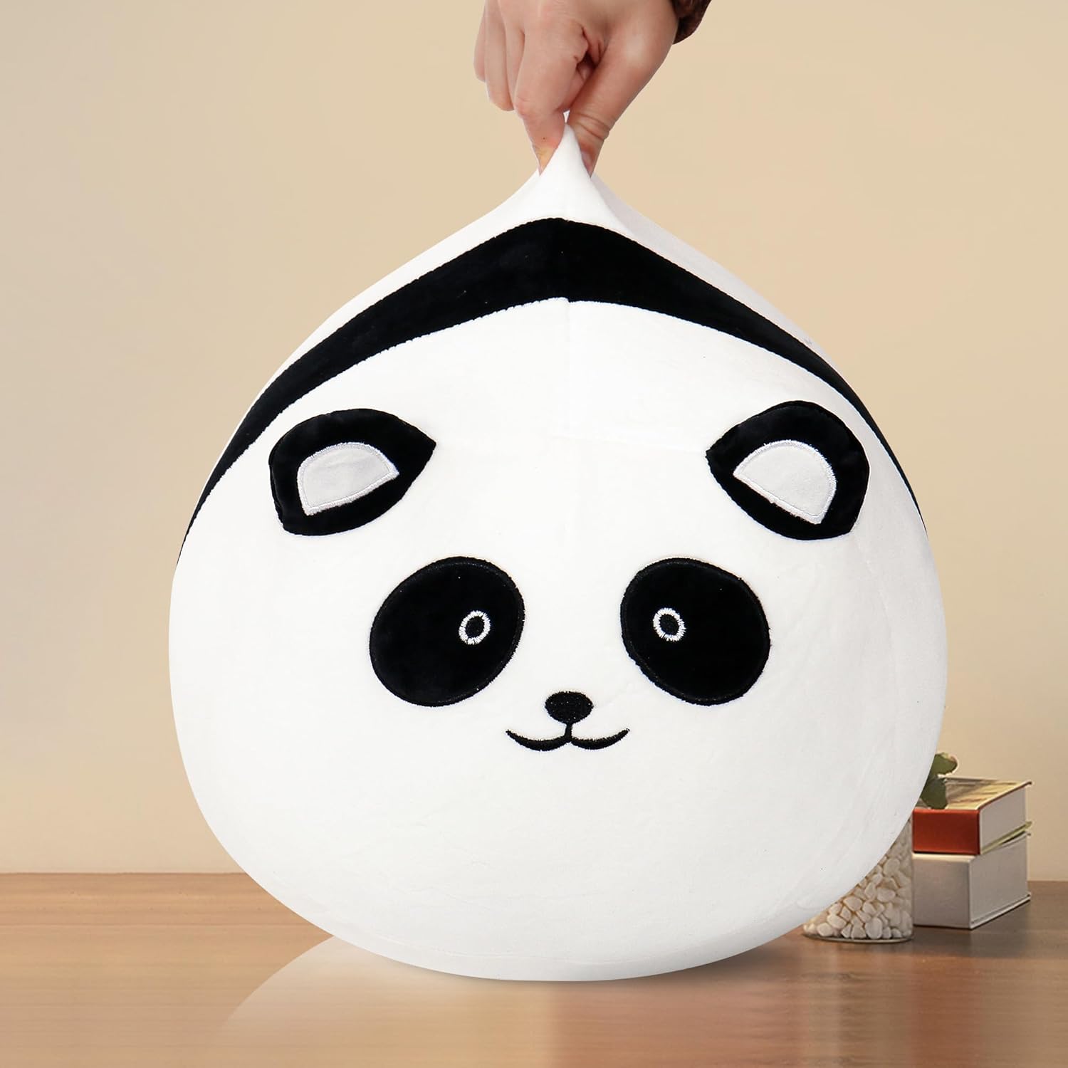 Wepop Giant Panda Stuffed Animal 20in - Cute Panda Plush, Cuddle Plushies Pillows Plush Toy Gifts for Kids and Adults
