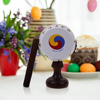 Amazon.co.jp: 韓国 伝統 手 太鼓 セット ミュージカル 楽器