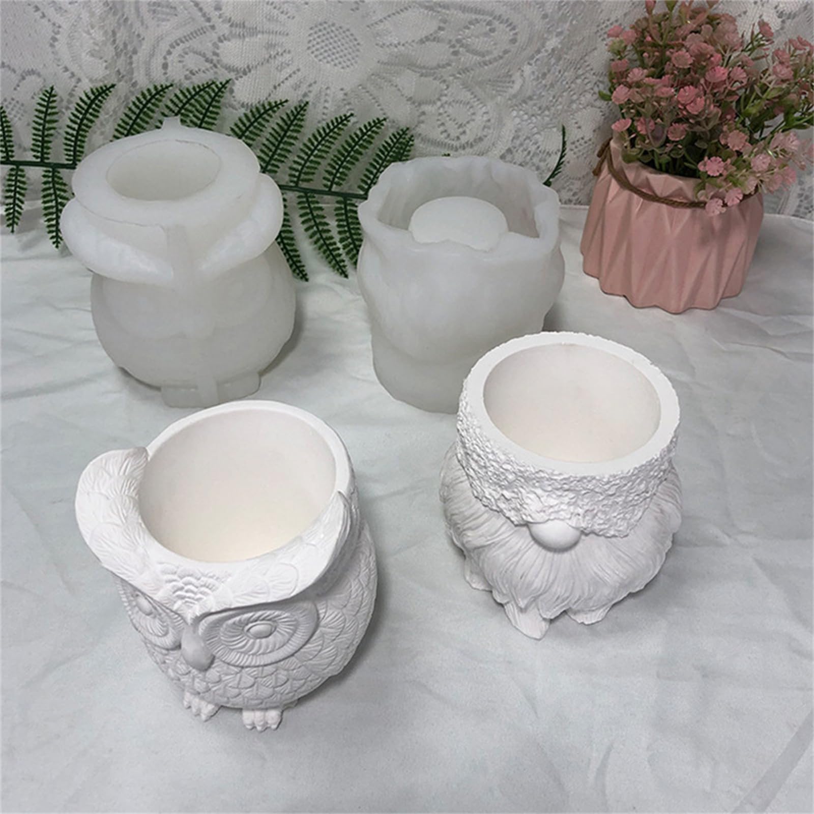 Molde de resina de silicona para decoración navideña y del hogar