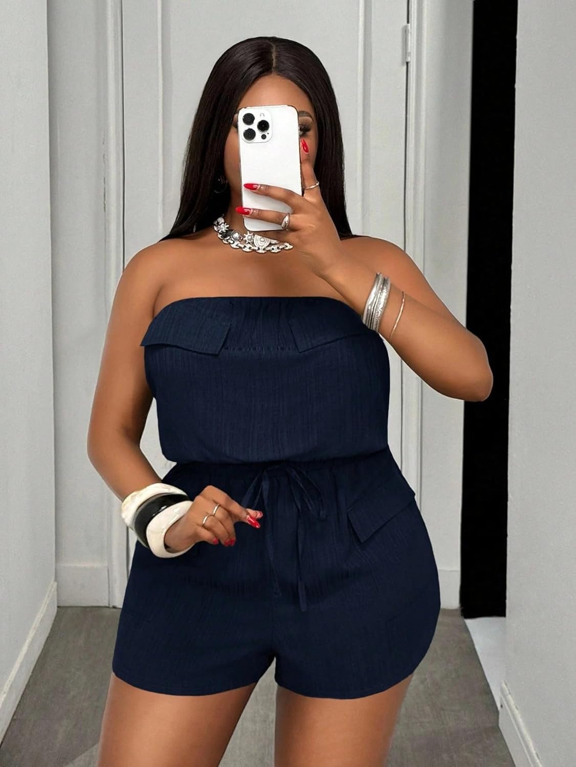 Rompers for Women Summer 2026 Spring/Summer & Casual & Solid Sleeveless Crop Jumpsuit