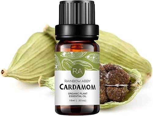 Cardamom Aceite esencial 100% puro Oganic Plant Natrual Cardamom Aceite para difusor Aromaterapia Mensaje Cuidado de la Piel Sueño - 10ML disponible en Yaxa Colombia