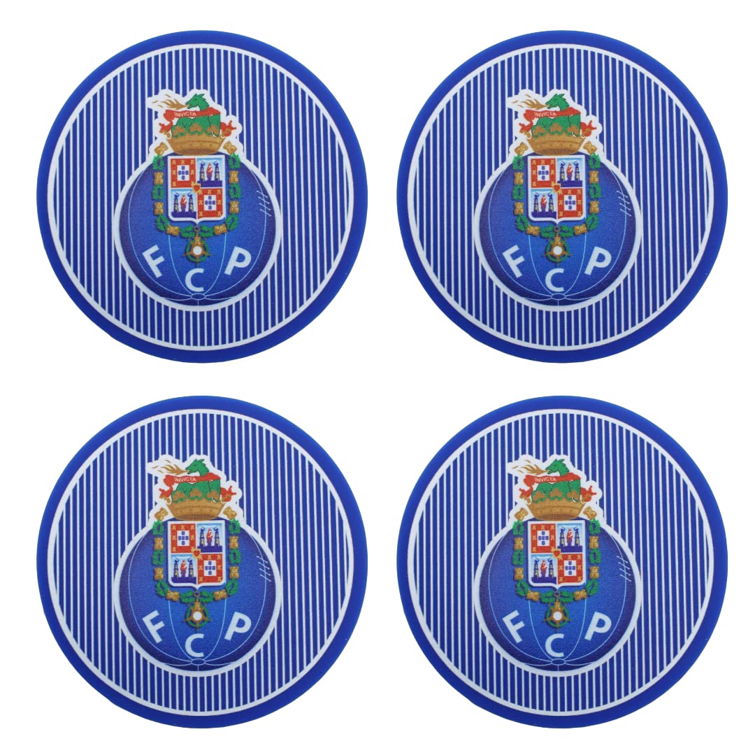 GenericFC Porto FCP Portuguese Soccer Silicone Drinkware Coasters Set of 4