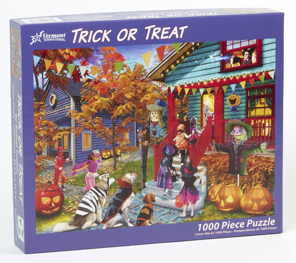 Vermont Christmas Company Trick or Treat - Puzzle da 1000 pezzi