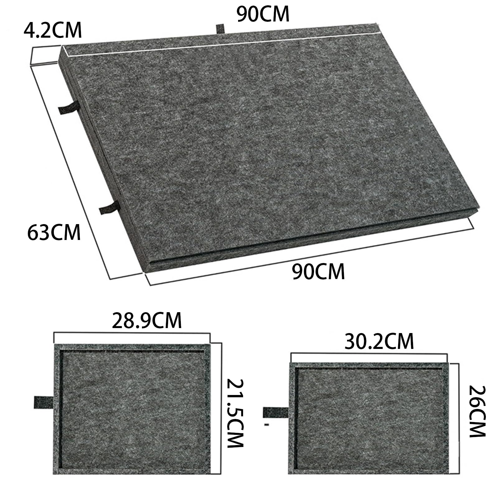 Mesa De Rompecabezas Plegable,Mesa De Rompecabezas Inclinable,Tablero De Rompecabezas De Fieltro Liviano,No Es FáCil Doblar,DiseñO Abatible,para El Hogar O para Viajar