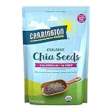 Carrington Farms Organic Chia Seeds, Gluten Free, USDA Organic, 14 Ounce Organic Chia Seed 14 Ounce (Pack of 1)