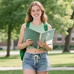 Hardcover Spiral Carnets 8.5" X 11" Prise de note 5 Sujet Notebook College Règle avec les séparateurs 240 Pages 100GSM Aesthétique Spiral Notebook pour l'école de travail Mignon Journals pour les femmes Écriture