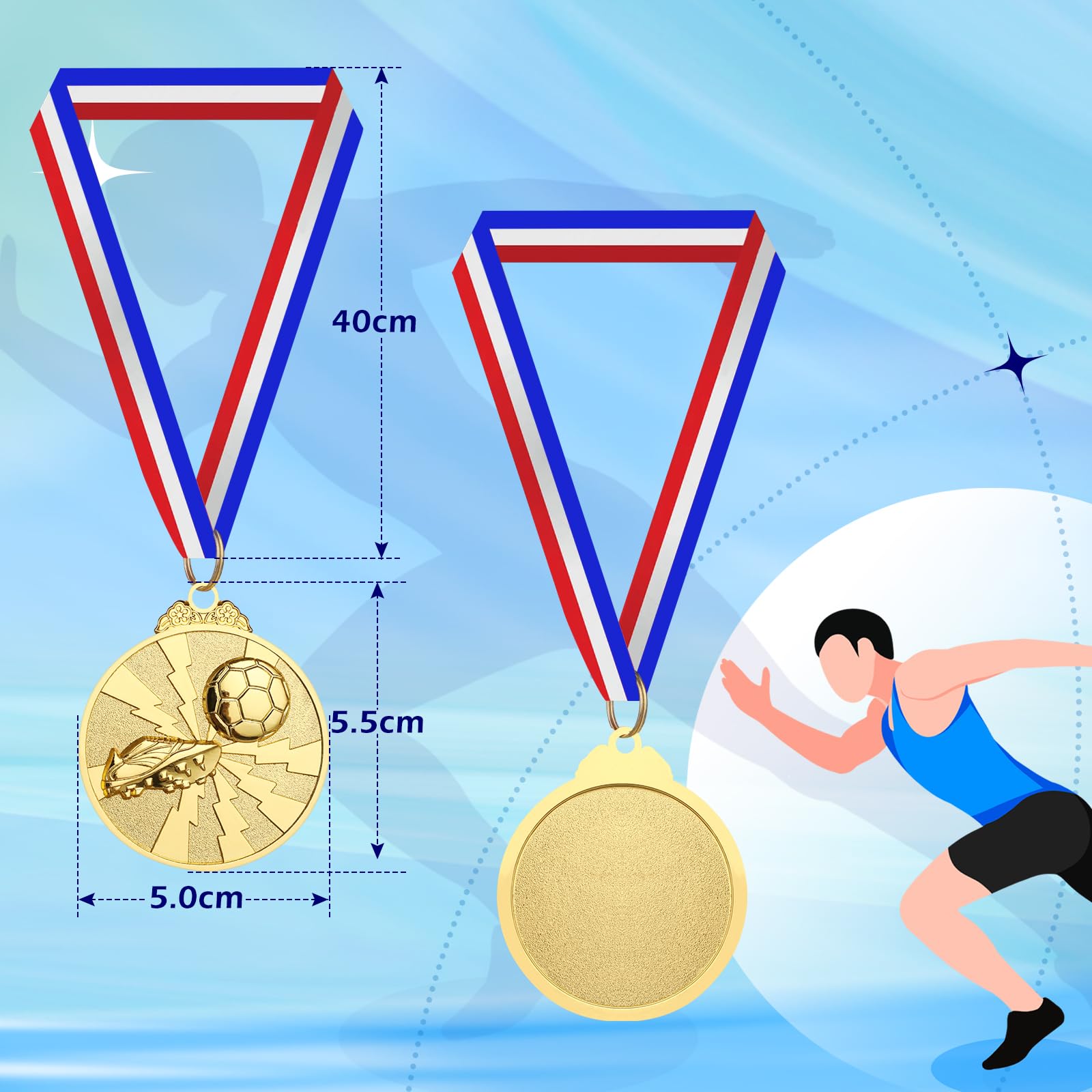 GeeRic Football Medals - Image 2