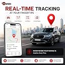Ninzza OBD GPS Tracker for Cars | Real-Time Location Tracking Device | Plug & Play Car Tracker | Engine Diagnostics, Anti-Theft Alerts, Trip History | 12 Months SIM Recharge | App Enabled gallery image