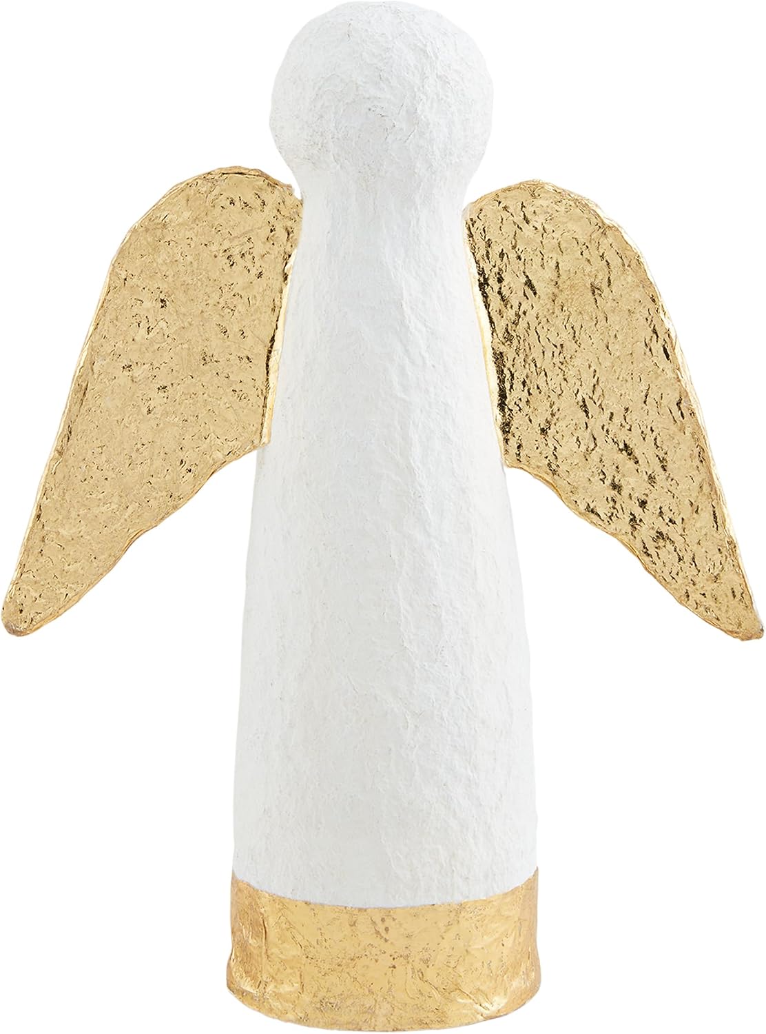 Mud Pie Paper Mache Angel Sitter, Large, 12 3/4" x 9"
