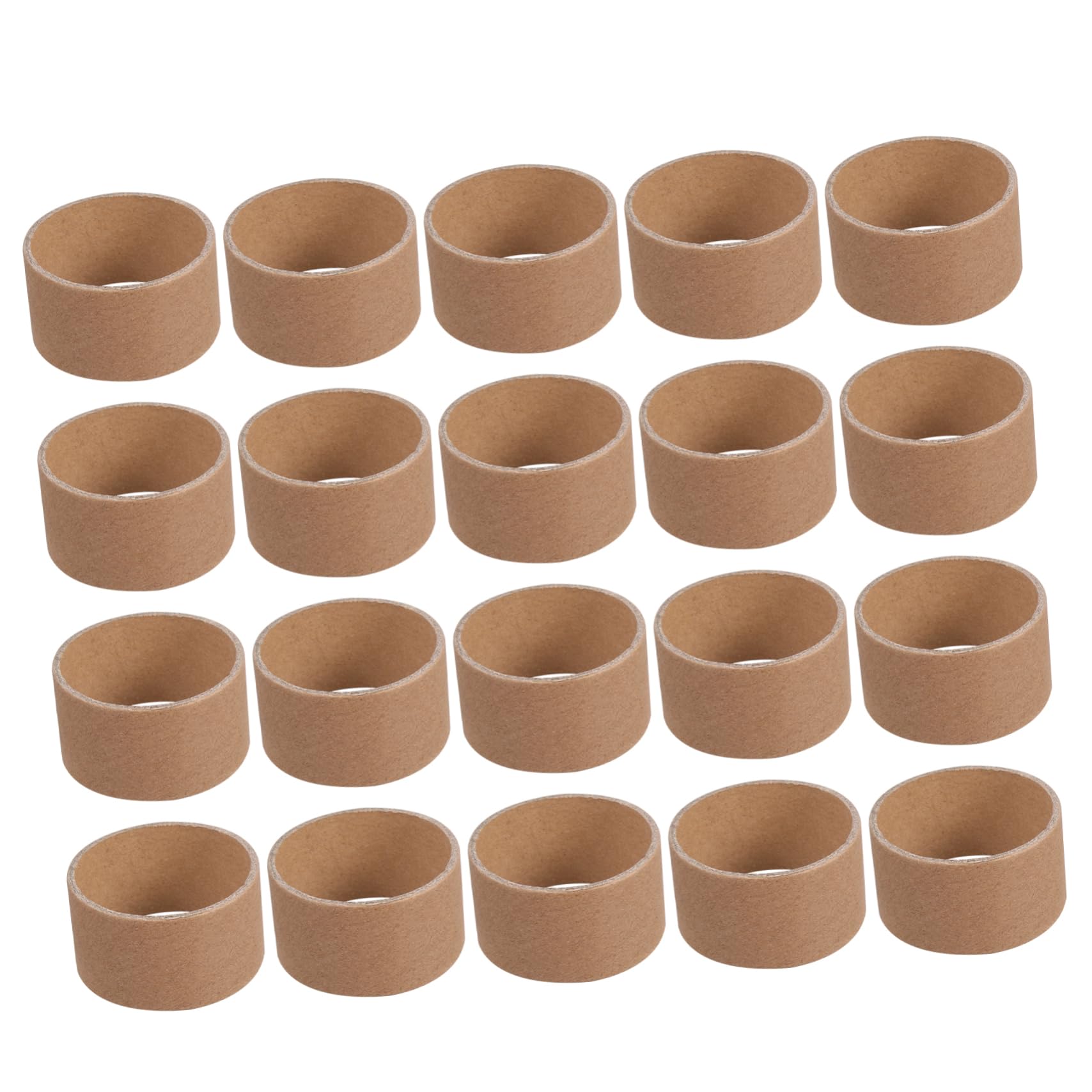 AUTSUPPL 20pcs Round Craft Paper Tubes Thick Cardboard Rolls for DIY Art Projects