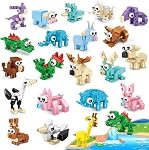 12 Paquets de favoris pour les enfants - 12 en 1 Requin & Blocs d'animaux marins, Fêtes, Prix de classe, Anniversaire de Pâques pour les garçons & Filles 6+