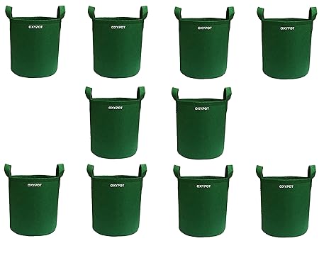 Oxypot 200 GSM Fabric Grow Bags (10
