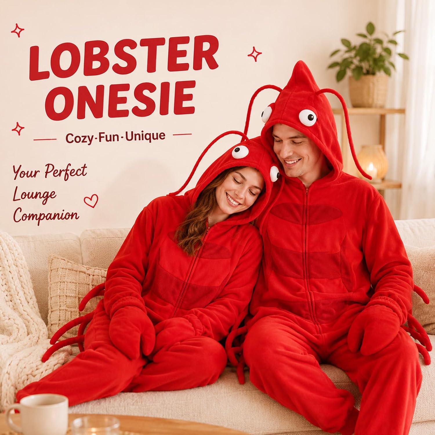 Animal Onesie Pajamas Unisex Adult - Animal One Piece Costume for Halloween Cosplay, Party, Lounging & Sleepwear