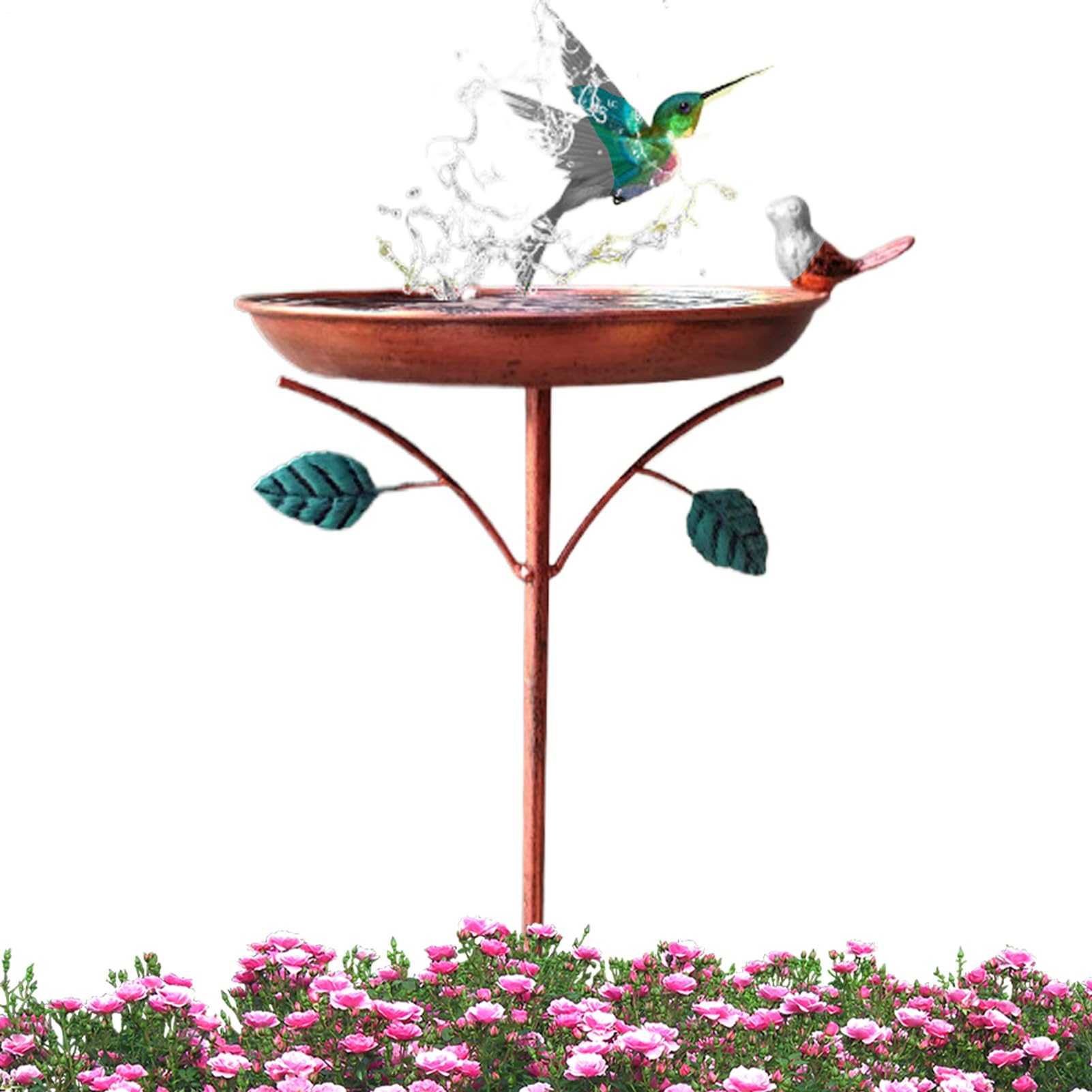 Artículos para pájaros de exterior en metal como decoración de patios