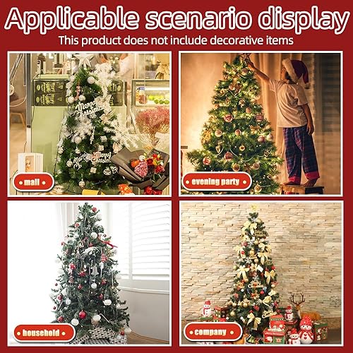 Miniatura 9 de Yahpetes Árbol de Navidad artificial (6 pies)