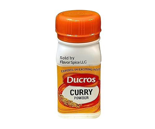 Ducros Curry Powder (0.88 oz), una mezcla de hierbas naturales y especias ricas y exóticas (1 BOTELLA)