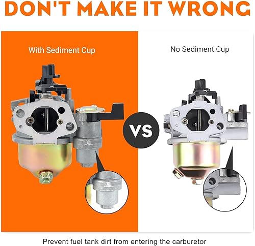 Miniatura 7 de Hipa HR216 GXV160 Carburador para Honda HR214 HRC216 HRC216K1 Cortacésped Pequeño Motor Reemplazar para Filtro de Aire 16100-ZE7-W21 17210-ZE7-505