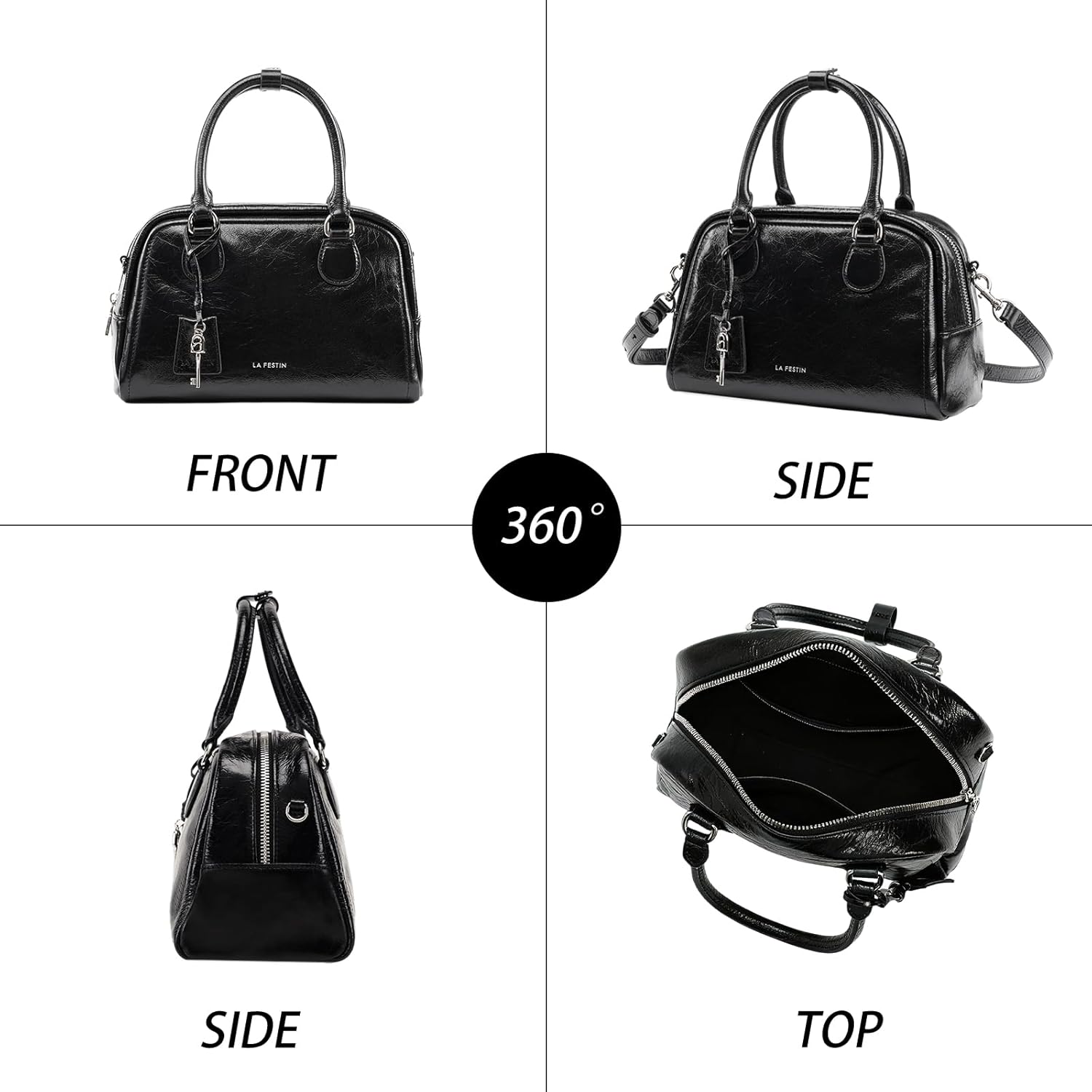 LA FESTIN Handbags for Women, Genuine Leather Cute Purse for Women Trendy, Perfect for Daily Events - Image 6