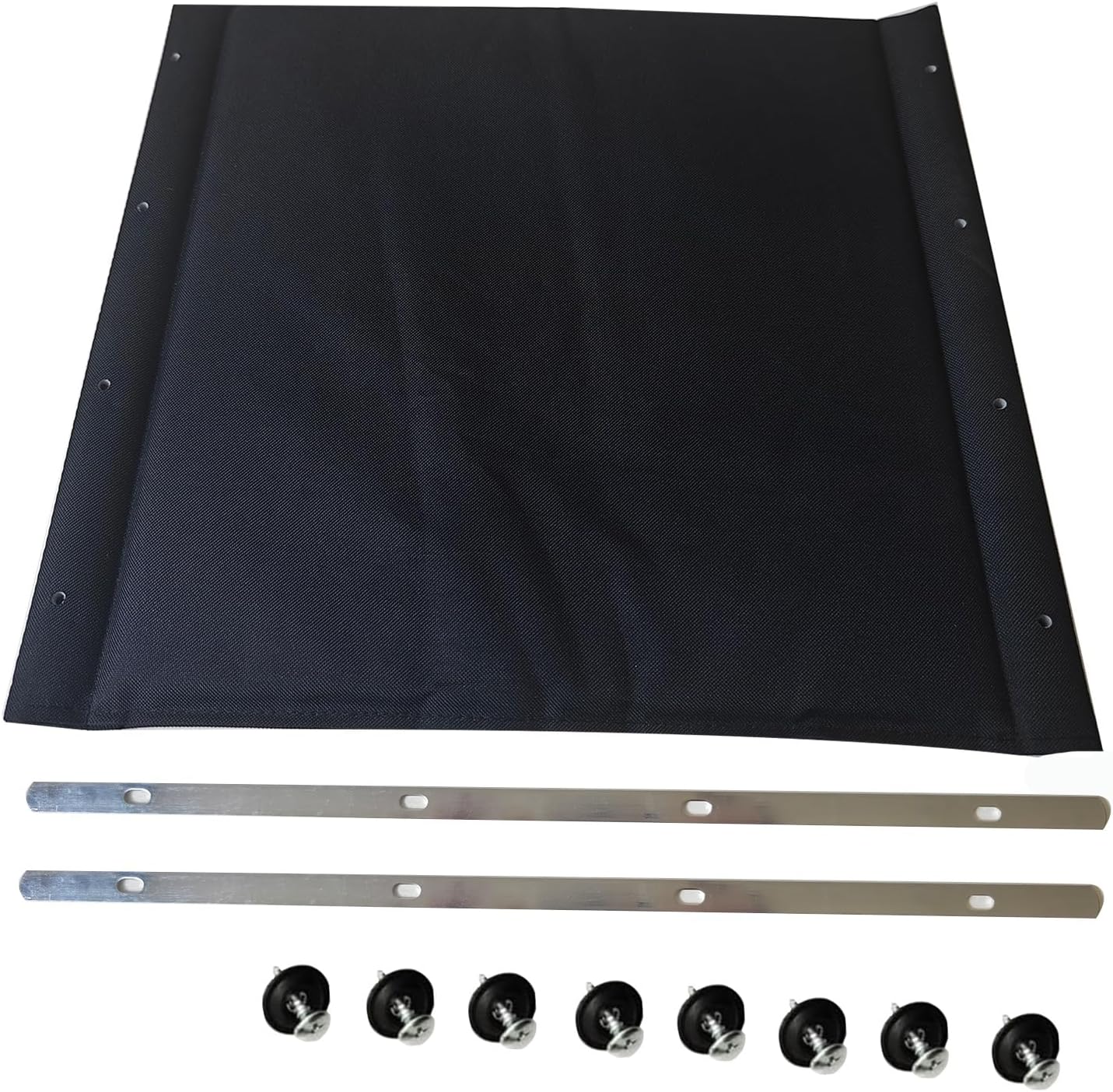 Wheelchair 16 inch Seat, Wheelchair Replacement Seat, Nylon Seat Upholstery, Wheelchair Replacement Part (16x16), Universal 16"